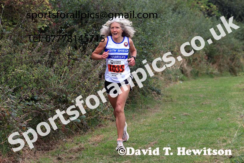Senior Women and Veterans Relay, 2024 Sunderland XC Relays.  Photo: David T. Hewitson/Sports for All Pics